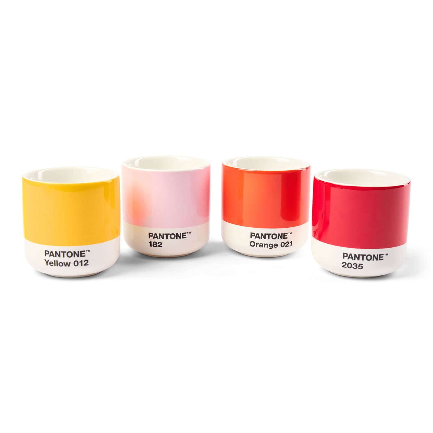 PANTONE MACCHIATO CUP - Yellow-Red-Orange-L.Pink