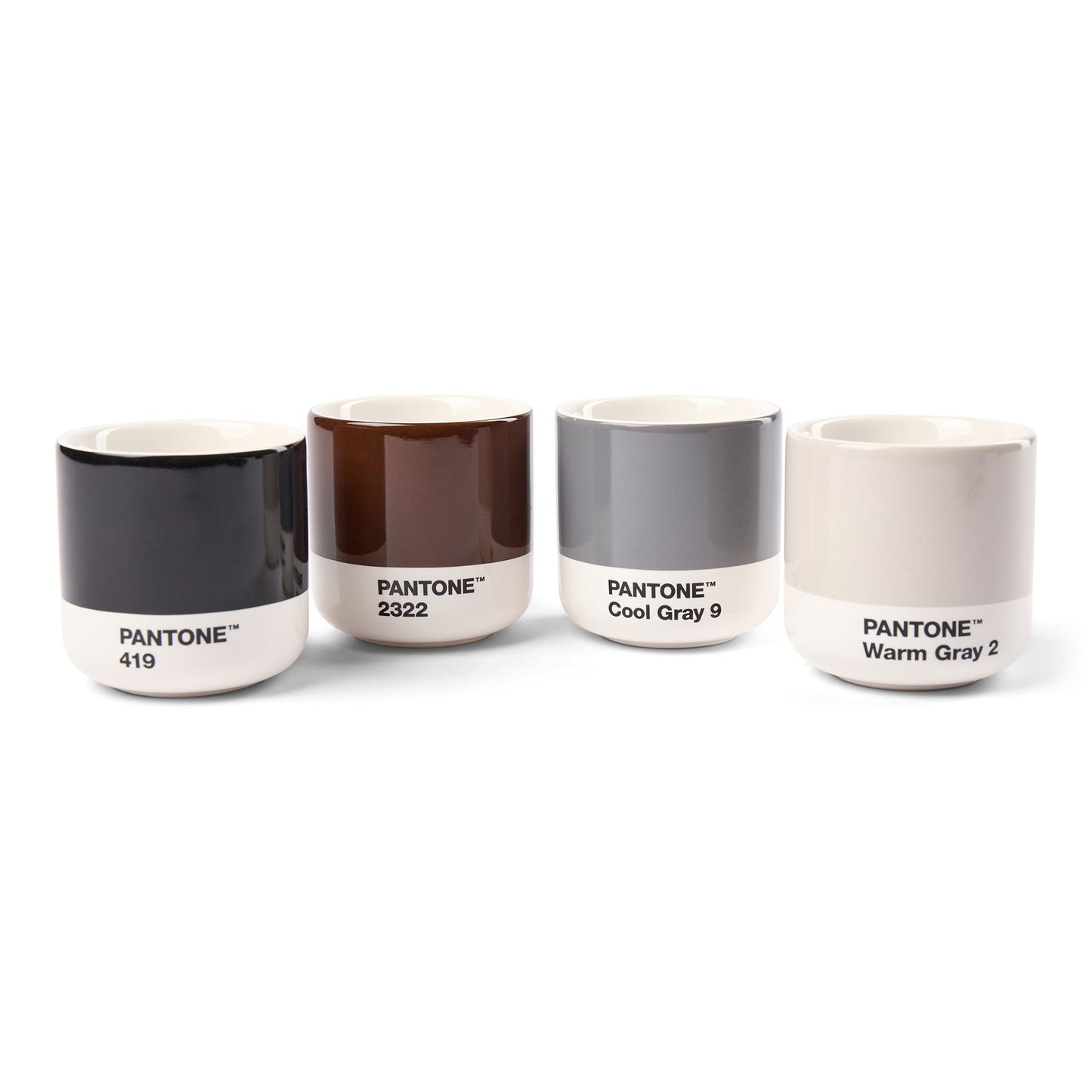PANTONE LATTE THERMO CUP - Warm Gray - Cool Gray - Brown - Black