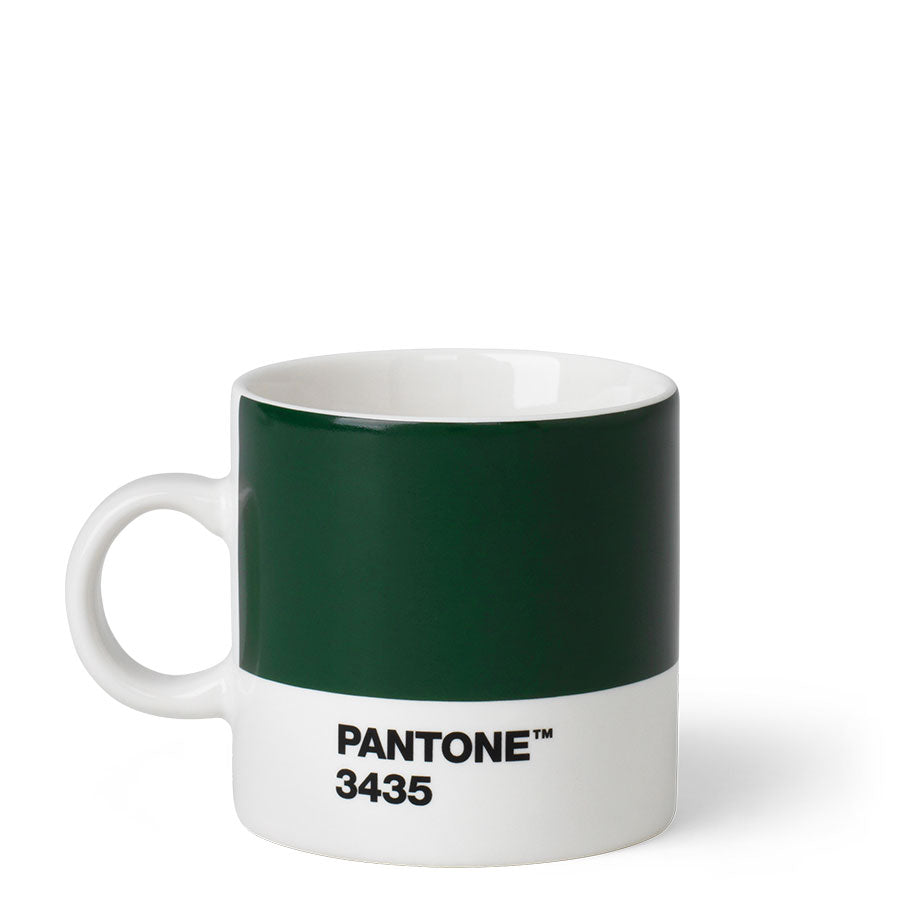 PANTONE ESPRESSO CUP – Dark Green 3435