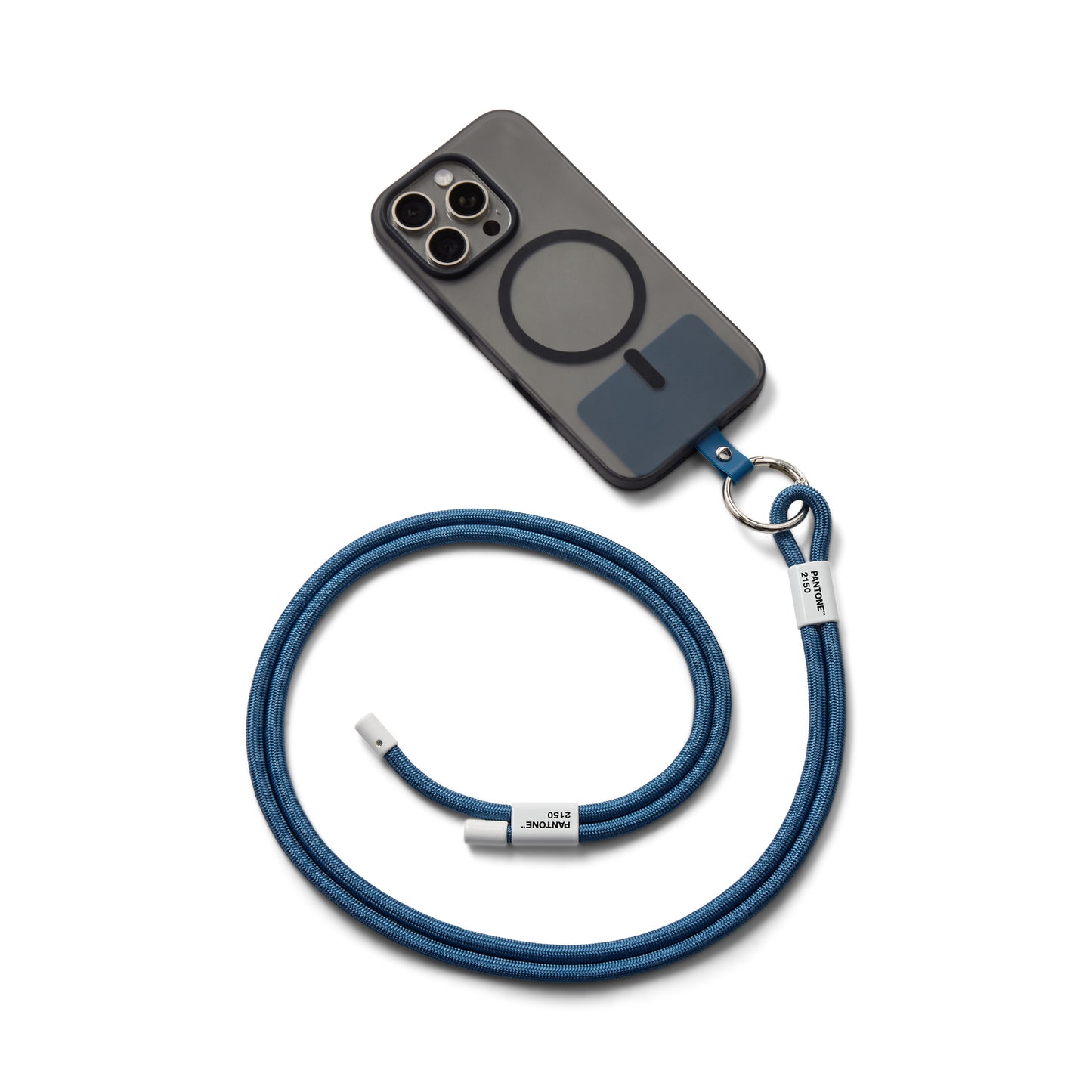 PANTONE ADJUSTABLE PHONE STRAP - Blue 2150