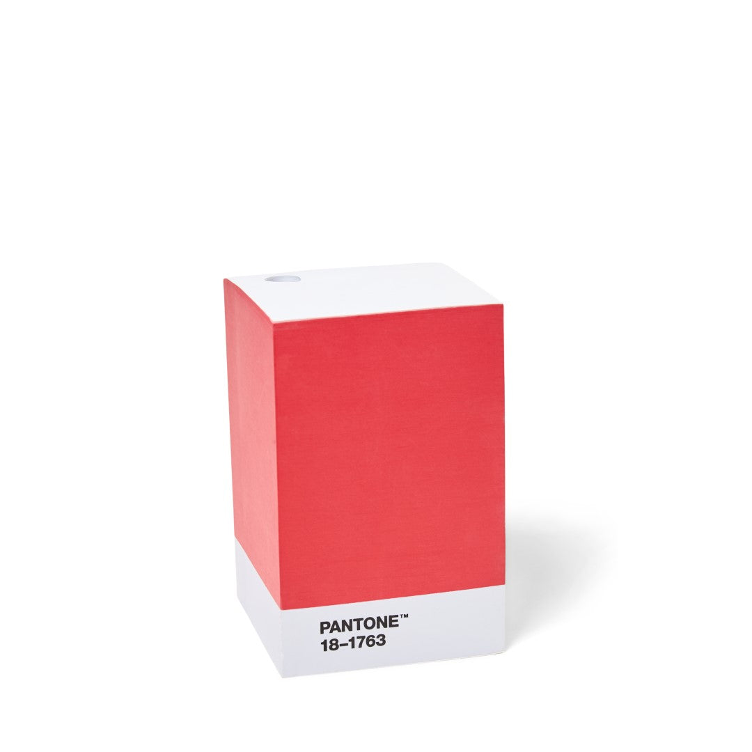 PANTONE STICKY NOTEPAD - Red 18-1763