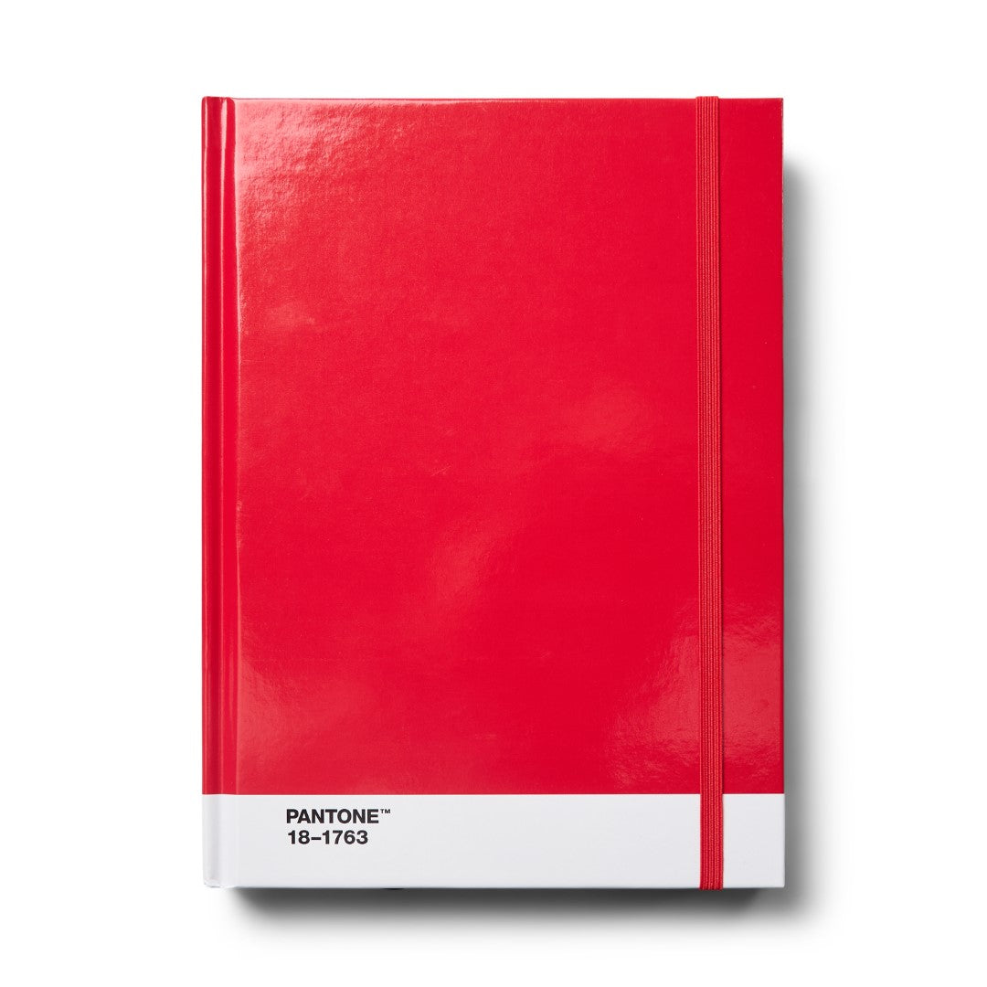 PANTONE NOTEBOOK LARGE DOTTED - Red 18-1763