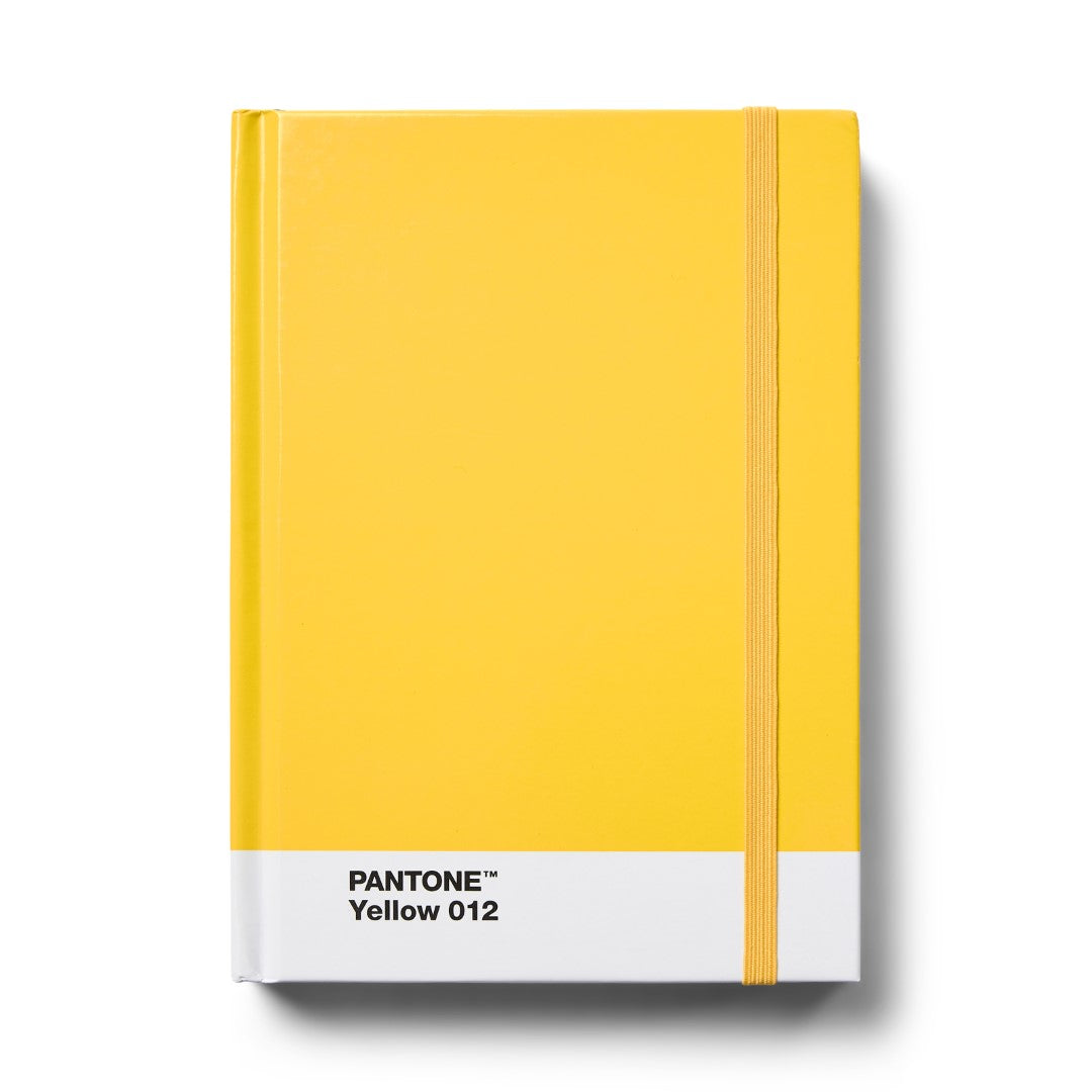 PANTONE NOTEBOOK SMALL DOTTED - Yellow 012 C