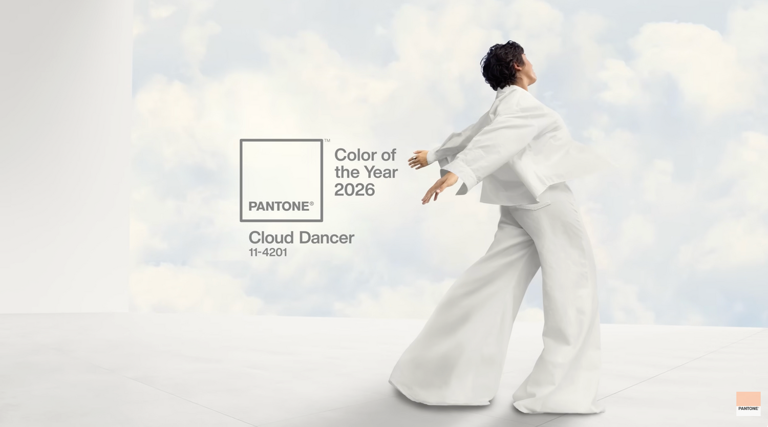COLOUR OF THE YEAR 2026 - Cloud Dancer