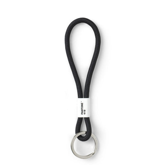 PANTONE KEY CHAIN SHORT - Black 419