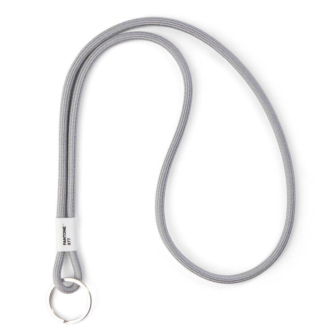 PANTONE KEY CHAIN LONG - Silver 877 C
