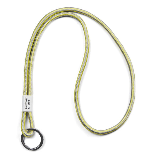 PANTONE KEY CHAIN LONG - Illuminating 13-0647 & Ultimate Gray 17-5104 COY21