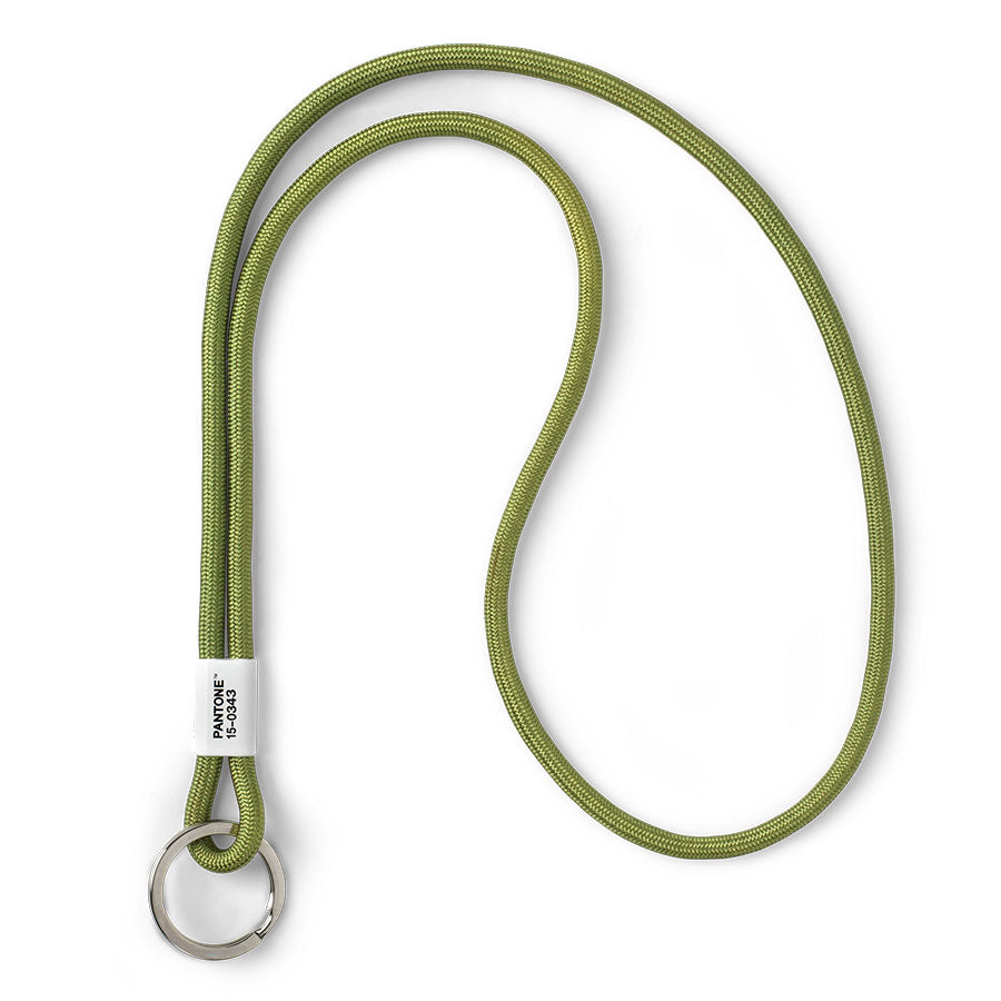 PANTONE KEY CHAIN LONG - Greenery 15-0343