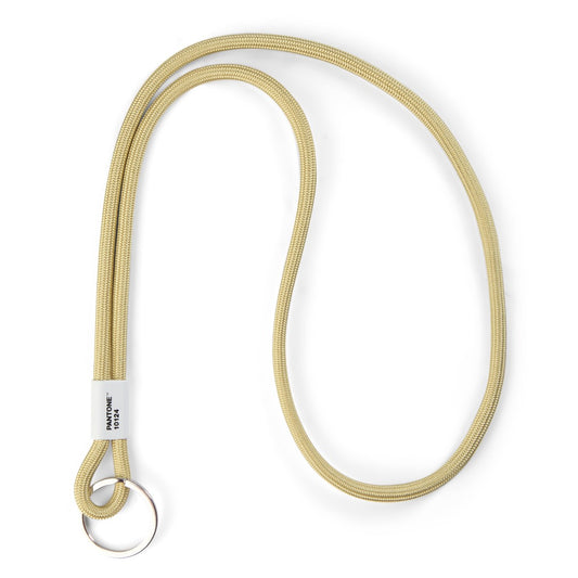PANTONE KEY CHAIN LONG - Gold 10124 C