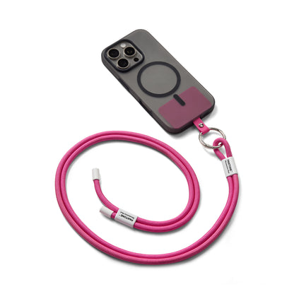 PANTONE ADJUSTABLE PHONE STRAP - Rhodamine Red C