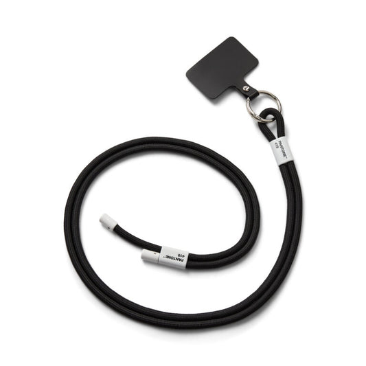 PANTONE ADJUSTABLE PHONE STRAP - Black 419