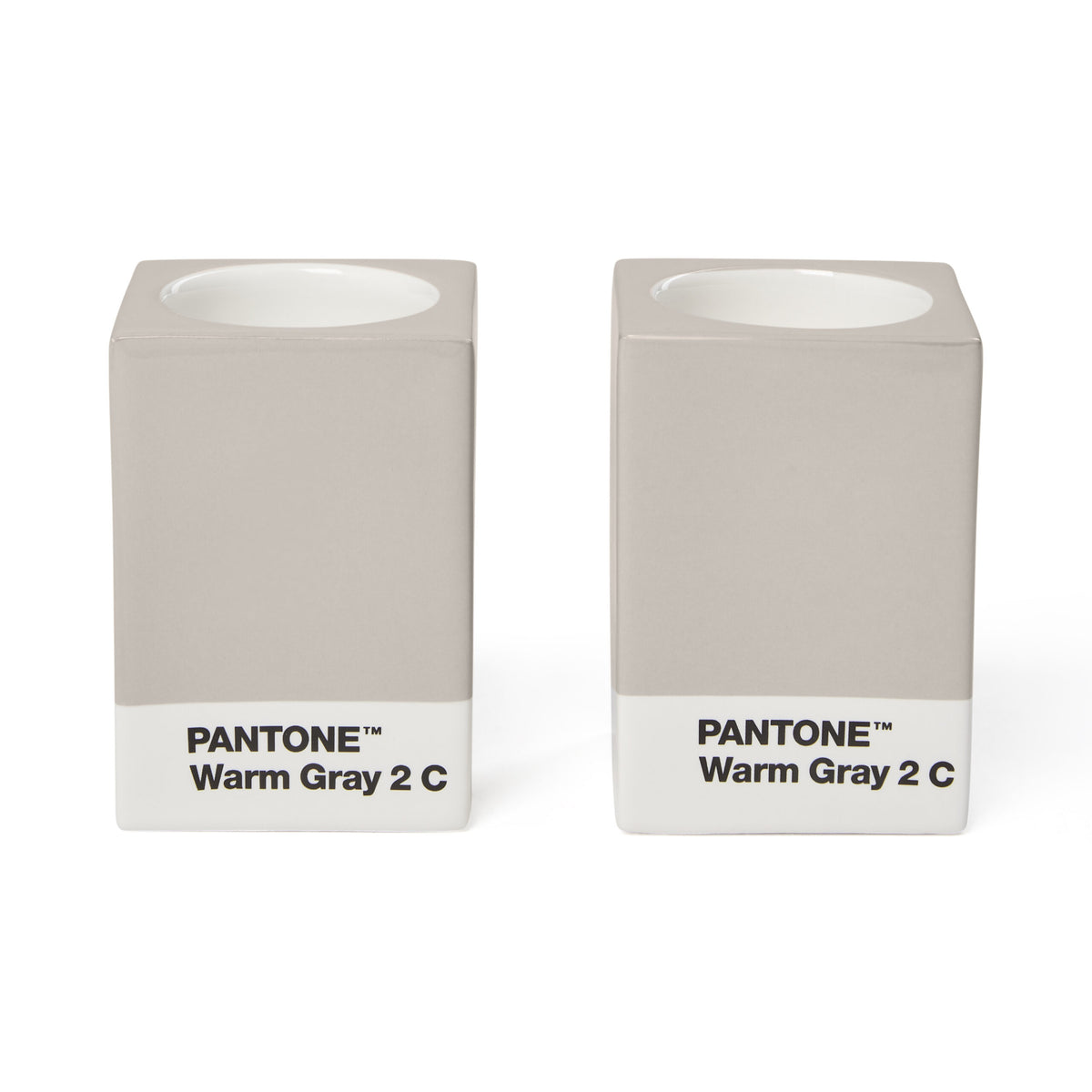 PANTONE Candle Holder in Warm Gray 2