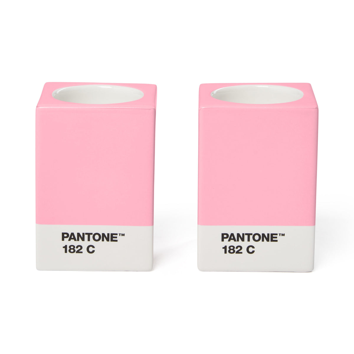 PANTONE Candle Holders Light Pink 182 C