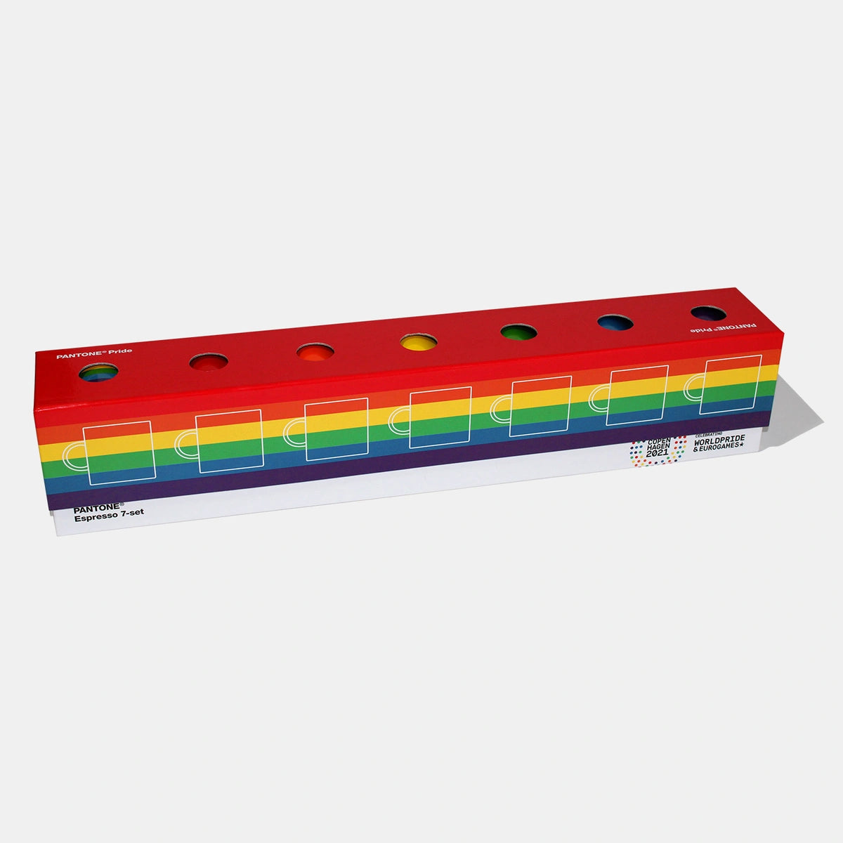 PANTONE ESPRESSO CUP – Pride Espresso 7 pcs. in Gift Box