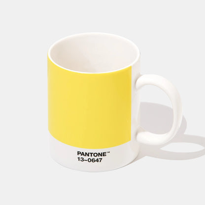PANTONE MUG Illuminating 13-0647 & Ultimategray 17-5104 COY21 in Gift Box