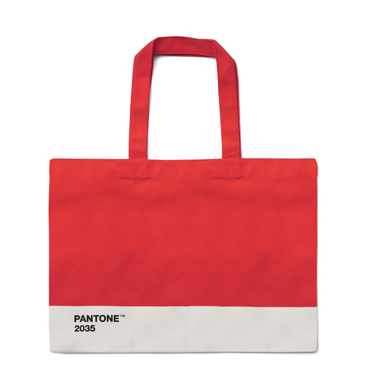 PANTONE BEACH BAG - Red 2035