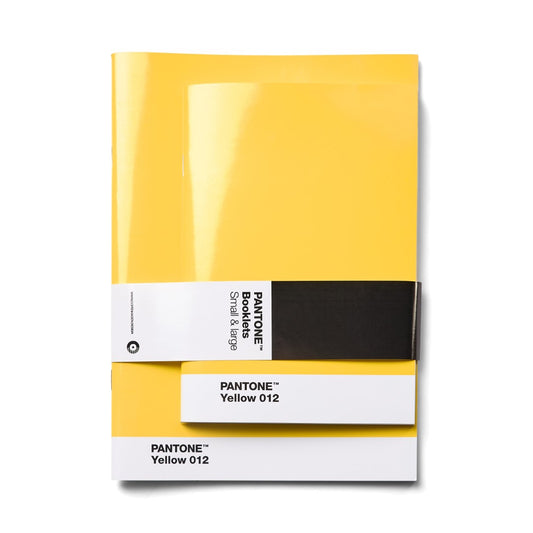 PANTONE BOOKLETS SET OF 2 Dotted - Yellow 012 C