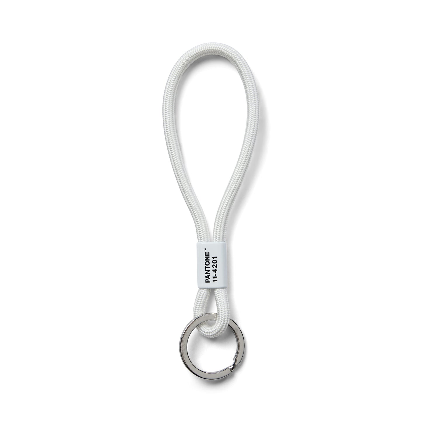 PANTONE Keychain short – COLOR OF THE YEAR 2026 – PANTONE 11-4201 – CLOUD DANCER