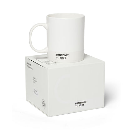 PANTONE mug – COLOR OF THE YEAR 2026 – PANTONE 11-4201 – CLOUD DANCER