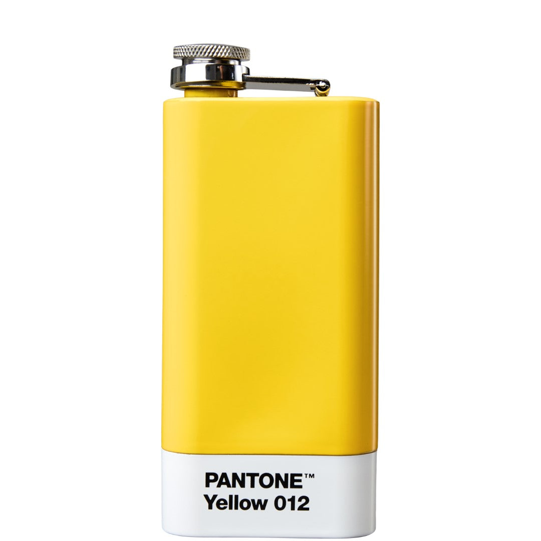 PANTONE HIPFLASK IN BOX - Yellow 012 C