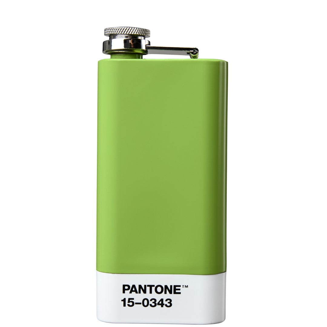 PANTONE HIPFLASK IN BOX - Greenery 15-0343