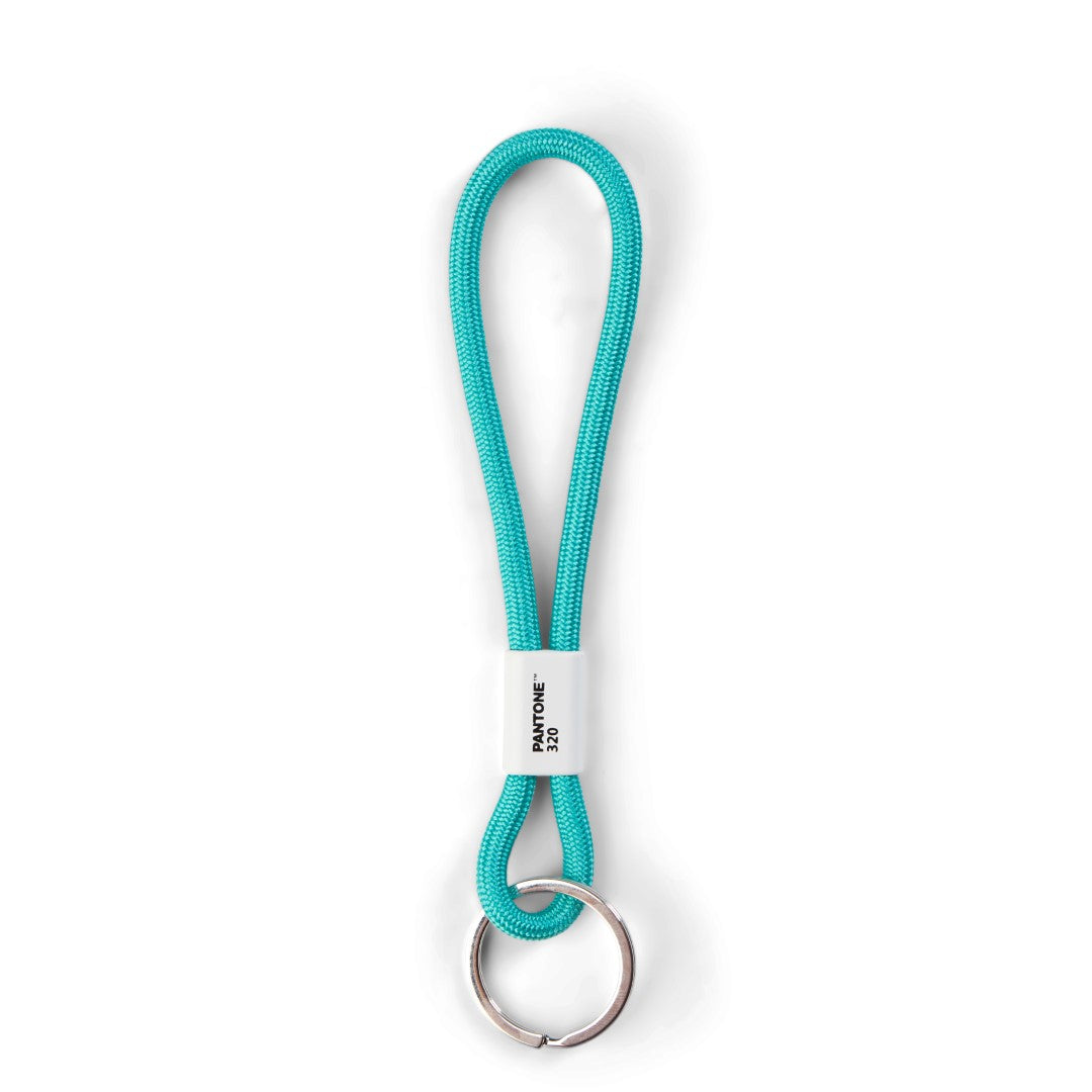 PANTONE KEY CHAIN SHORT - Turkis 320 C