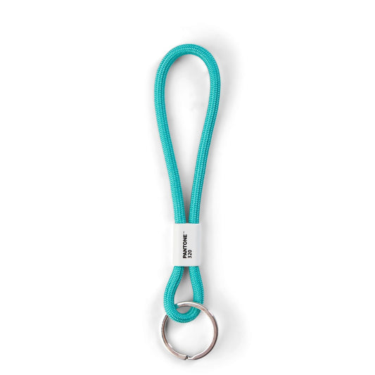 PANTONE KEY CHAIN SHORT - Turkis 320 C