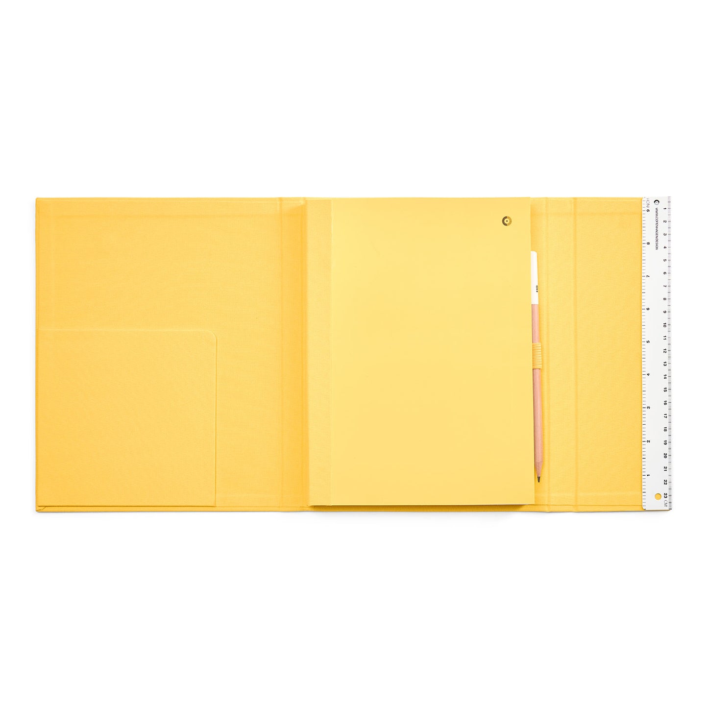 PANTONE NEW NOTEBOOK WITH PENCIL /Lined - Yellow 012 C