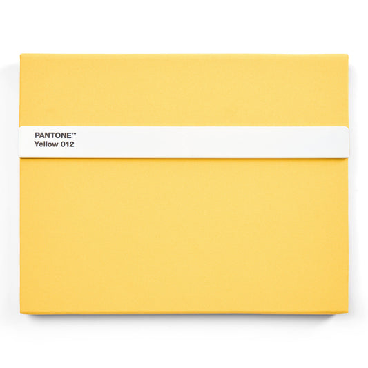 PANTONE NEW NOTEBOOK WITH PENCIL /Lined - Yellow 012 C