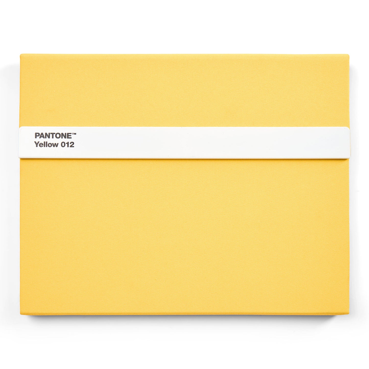 PANTONE NEW NOTEBOOK WITH PENCIL /unlined - Yellow 012 C