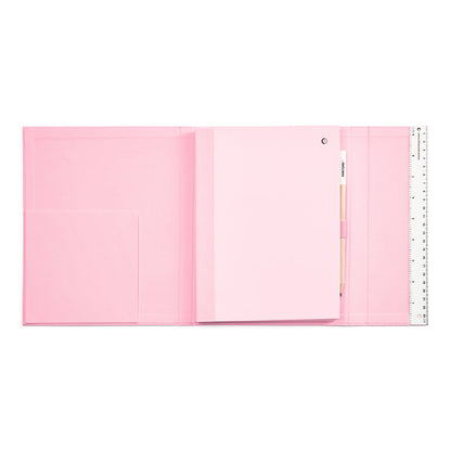 PANTONE NEW NOTEBOOK WITH PENCIL /Lined - Light Pink 13-2006