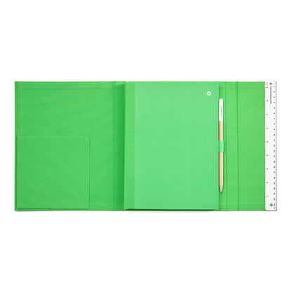 PANTONE NEW NOTEBOOK WITH PENCIL /Lined - Green 16-6340