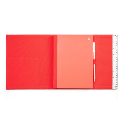 PANTONE NEW NOTEBOOK WITH PENCIL /unlined - Orange 17-1463