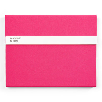 PANTONE NEW NOTEBOOK WITH PENCIL /Lined - Pink 18-2143
