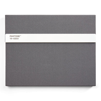 PANTONE NEW NOTEBOOK WITH PENCIL /Lined - Grey 19-0203