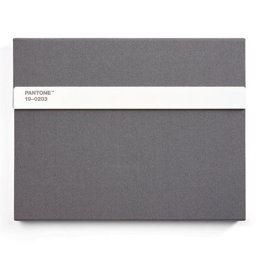 PANTONE NEW NOTEBOOK WITH PENCIL /Lined - Grey 19-0203