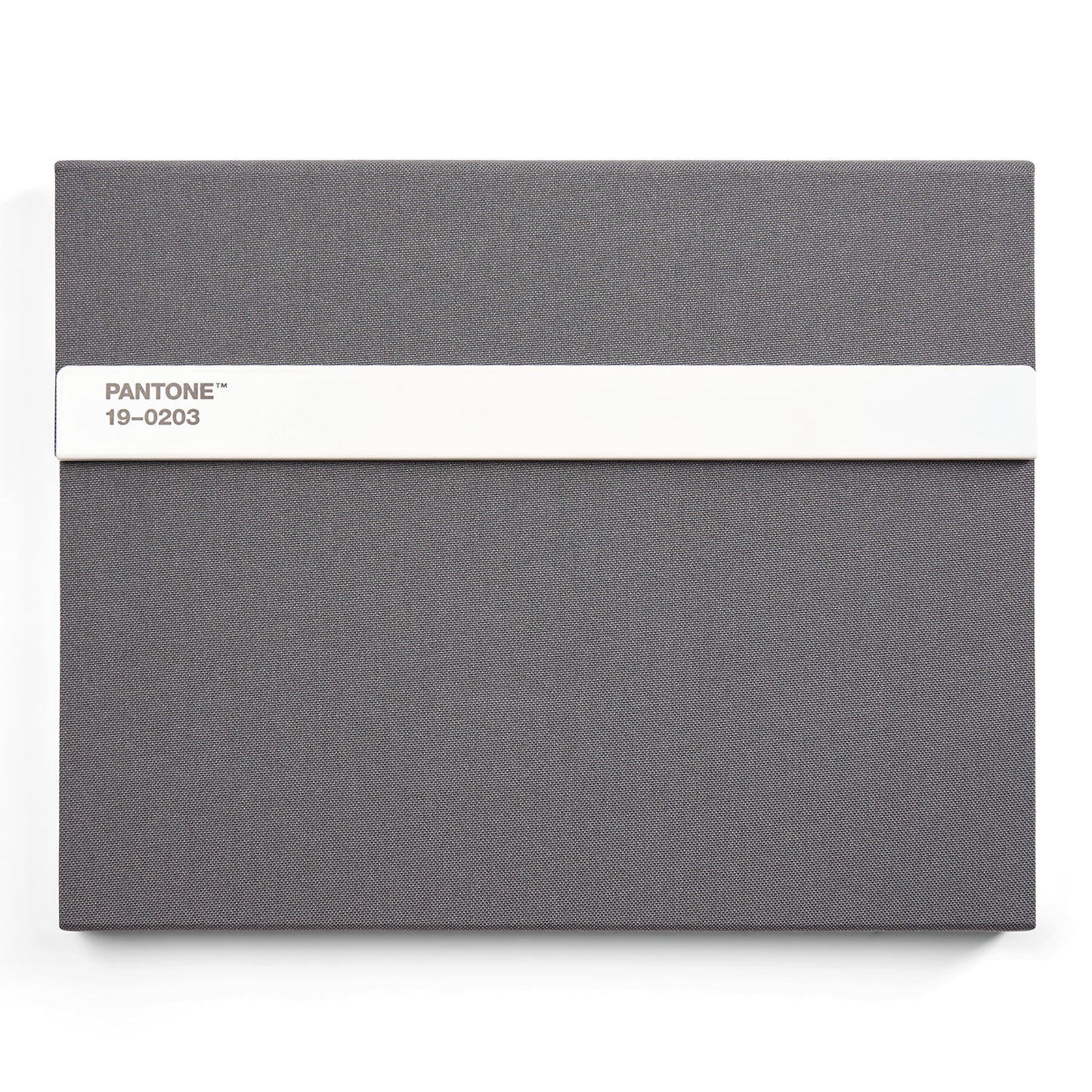 PANTONE NEW NOTEBOOK WITH PENCIL /unlined - Grey 19-0203