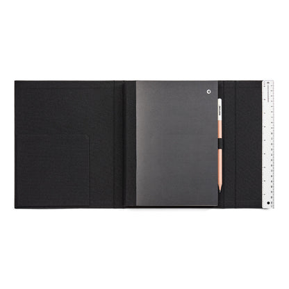 PANTONE NEW NOTEBOOK WITH PENCIL /Lined - Black 19-4007