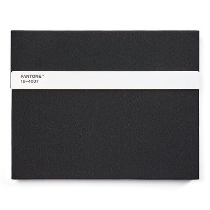 PANTONE NEW NOTEBOOK WITH PENCIL /Lined - Black 19-4007
