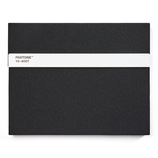 PANTONE NEW NOTEBOOK WITH PENCIL /Lined - Black 19-4007