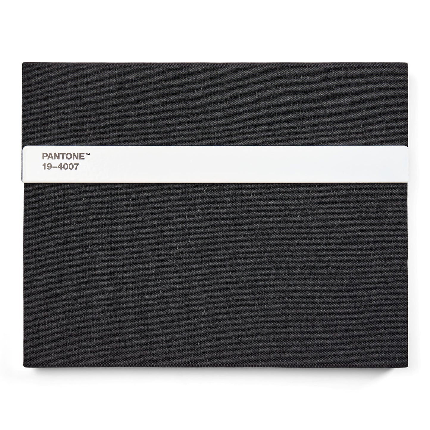 PANTONE NEW NOTEBOOK WITH PENCIL /unlined - Black 19-4007