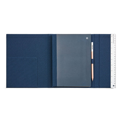 PANTONE NEW NOTEBOOK WITH PENCIL /Lined - Dark Blue 19-4122