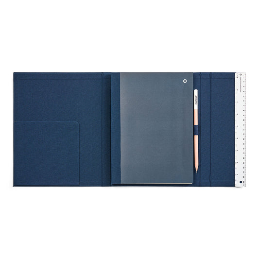 PANTONE NEW NOTEBOOK WITH PENCIL /unlined - Dark Blue 19-4122