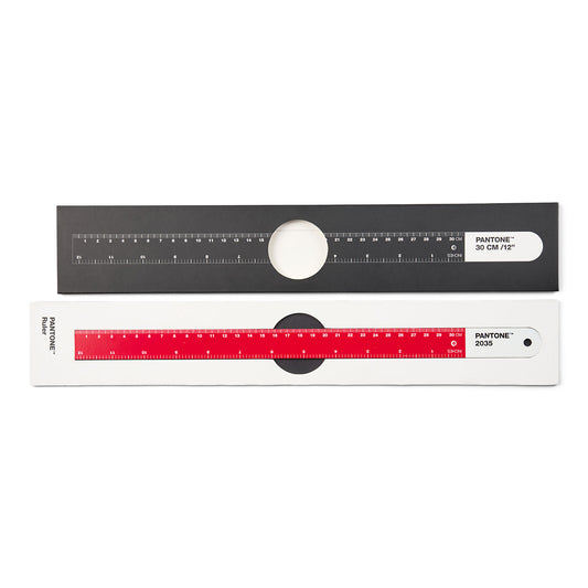 PANTONE RULER 30cm - Red 2035 C