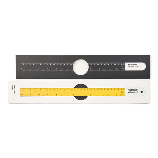 PANTONE RULER 30cm - Yellow 012 C