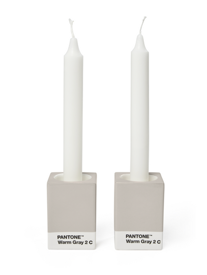 PANTONE Candle Holders Warm Gray 2