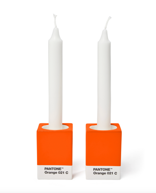 PANTONE Candle Holders Orange 021