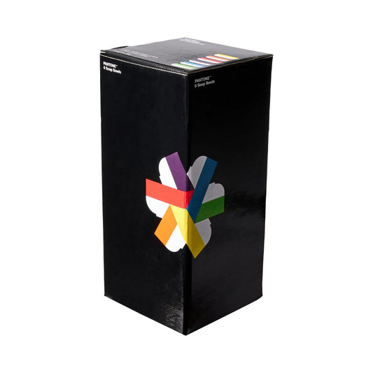 PANTONE BOWL Giftbox set of 6 - YEL/ORA/RED/GREEN/BLUE/VIOLET