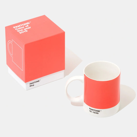 PANTONE MUG Living Coral 16-1546 COY19 in Gift Box